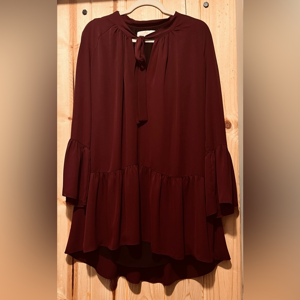 Amanda Uprichard Maroon dress